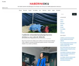 Haberinioku.net(Gündem ve Son Dakika Haberleri Oku) Screenshot