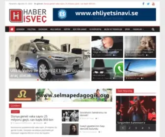 Haberisvec.com(Hosted by) Screenshot