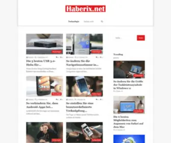 Haberix.net(Wie Man Artikel) Screenshot