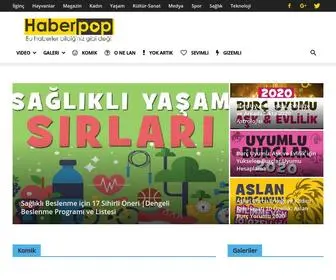 Haberpop.com(Haberpop) Screenshot