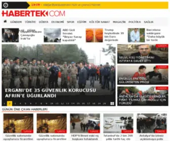 Habertek.com(Habertek) Screenshot