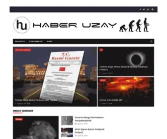Haberuzay.com(Haber Uzay) Screenshot