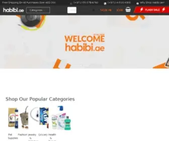 Habibi.ae(The Coolest Online Gift Store) Screenshot