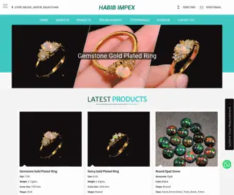 Habibimpex.co.in(Ethnic Sterling Silver Bracelet Manufacturer exporter Supplier in Jaipur) Screenshot