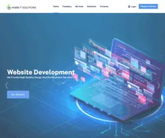 Habibitsolutions.com(WebDevelopment) Screenshot