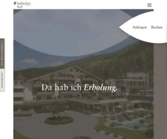 Habicherhof.at(Habicherhof) Screenshot