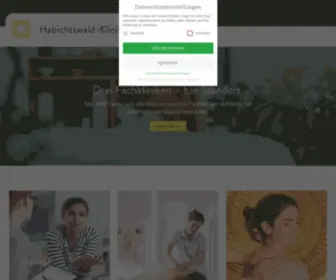 Habichtswaldklinik.de(Habichtswald-Klinik Kassel) Screenshot