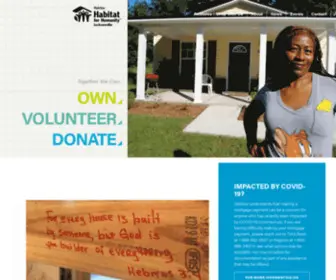 Habijax.org(Habitat for Humanity of Jacksonville) Screenshot