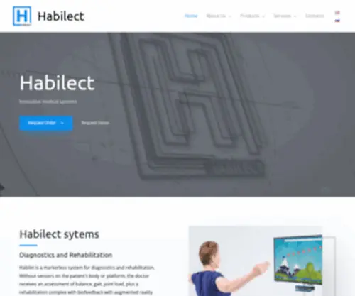 Habilect.com(Главная) Screenshot