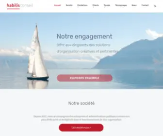 Habilis.ch(Conseil en management) Screenshot