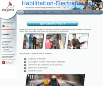 Habilitation-Electrique.com(Habilitation Electrique) Screenshot