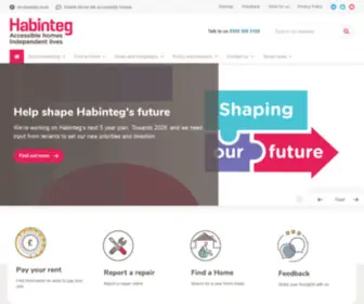 Habinteg.org.uk(Habinteg Housing Association) Screenshot