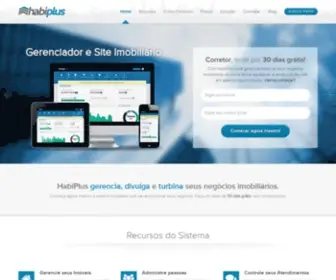Habiplus.com.br(Gerenciador e Site Imobiliário) Screenshot