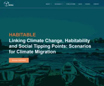 Habitableproject.org(Linking Climate Change) Screenshot