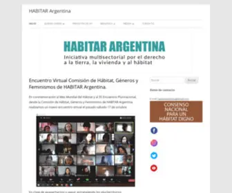 Habitarargentina.org.ar(HABITAR Argentina) Screenshot