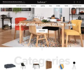 Habitat.eu(Choose your country site) Screenshot