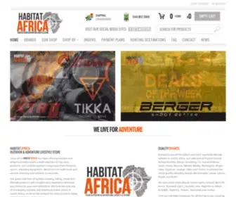 Habitatafrica.co.za(Habitat Africa) Screenshot