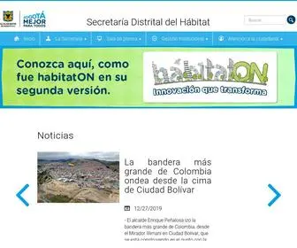 Habitatbogota.gov.co(Secretar) Screenshot