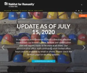 Habitatbozeman.org(Habitat for Humanity of Gallatin Valley) Screenshot