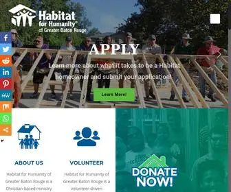 Habitatbrla.org(Habitat for Humanity’s vision) Screenshot