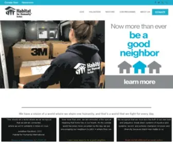 Habitatbuffalo.org(Building strength) Screenshot