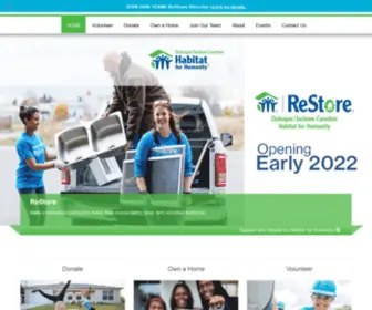 Habitatdjc.org(Habitat for Humanity) Screenshot