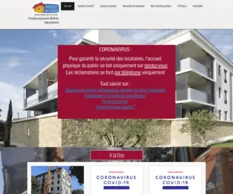 Habitatdugard.fr(Habitat du Gard Logement social Nimes et Gard) Screenshot