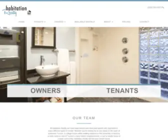 Habitationrentals.com(Habitation) Screenshot