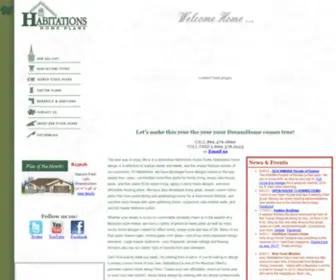 Habitationshomeplans.com(Luxury Home Designs & Floor Plans) Screenshot