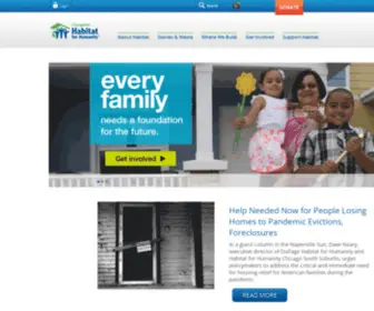 Habitatlc.org(Habitat for Humanity Lake County Habitat for Humanity Lake County) Screenshot