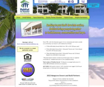 Habitatmiddlekeys.org(Habitat for Humanity of the Middle Keys official site. Habitat for Humanity of the Middle Keys) Screenshot