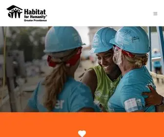 HabitatpVD.org(Habitat for Humanity) Screenshot