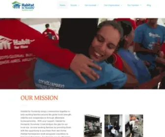 Habitatsc.ca(Habitat For Humanity Sunshine Coast BC) Screenshot