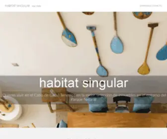 Habitatsingular.com(Habitat Singular) Screenshot