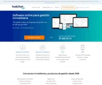 Habitatsoft.com(Software inmobiliario online) Screenshot