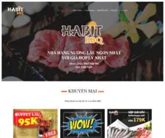 Habitbbq.com.vn(Habit BBQ) Screenshot