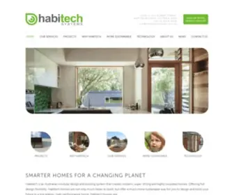 Habitechsystems.com.au(Habitech is an Australian modular design and building system) Screenshot