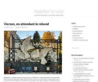 Habiterlaville.fr(Habiter la ville) Screenshot