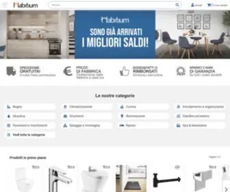 Habitium.it(Negozio online di prodotti per la ristrutturazione della casa) Screenshot