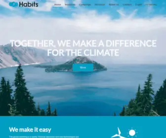 Habits.eco(Your digital service to reduce climate impact) Screenshot