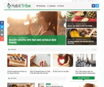 Habittribe.com(Health and Lifestyle) Screenshot