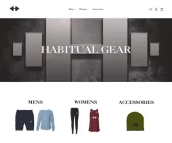 Habitualgear.com(Habitual Gear) Screenshot