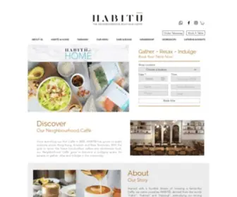 Habitu.com.hk(Hong Kong's Homegrown Brand) Screenshot