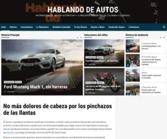 Hablandodeautos.com.co(Hablando de Autos) Screenshot