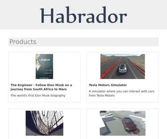 Habrador.com(Free Elon Musk biography) Screenshot