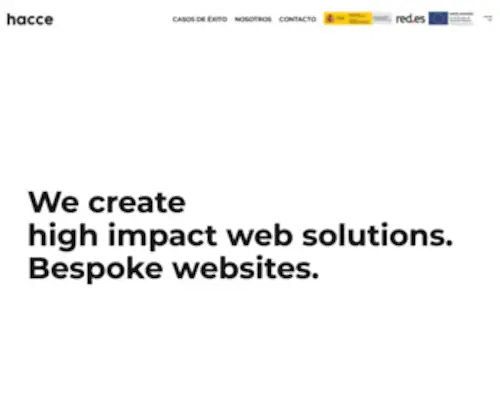 Hacce.com(Diseño web Vigo ✅ Creación de paginas web) Screenshot