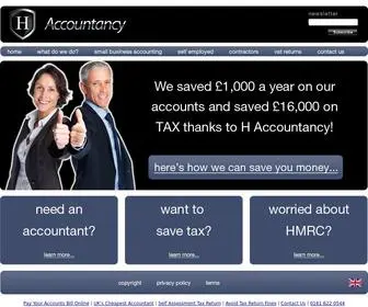 Haccountancy.co.uk(Limited offer) Screenshot