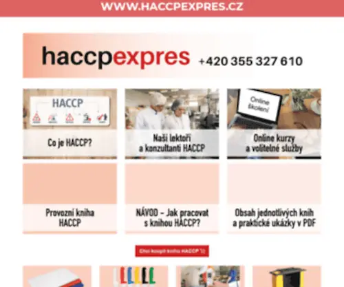 HaccPexpres.cz(HACCP) Screenshot