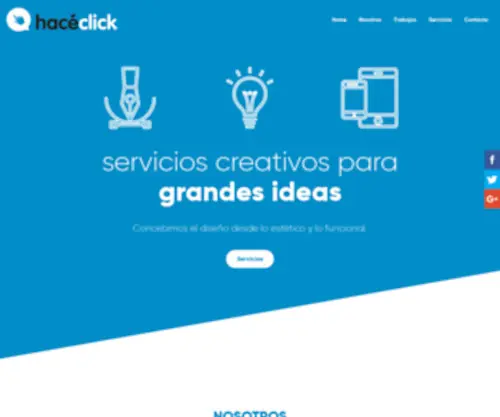 Haceclickdesign.com.ar(Diseño Web) Screenshot