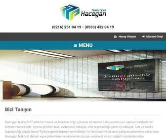 Hacegannakliyat.com(Evden eve nakliyat) Screenshot